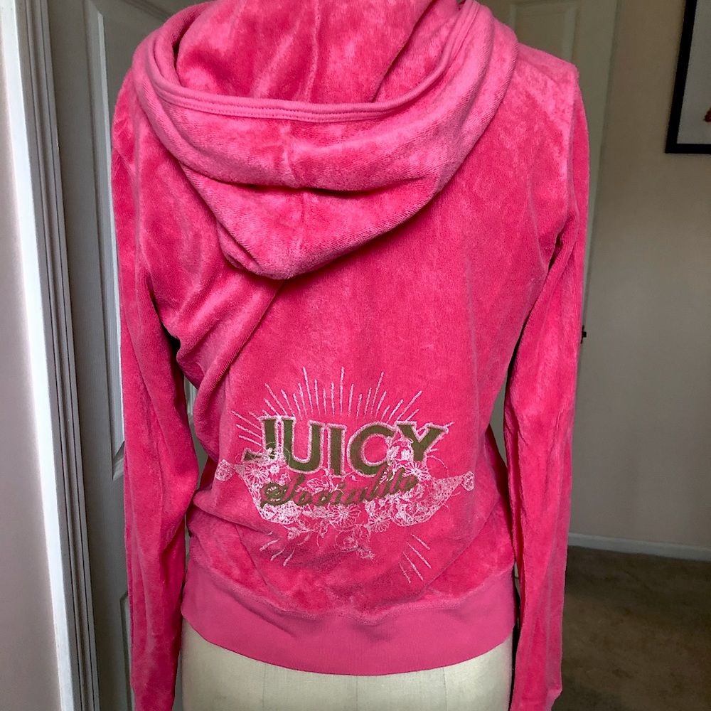 Juicy couture terry zip hoodie